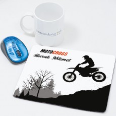 Motorcu Hediyesi İsimli Mousepad