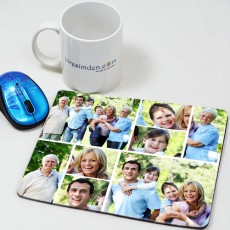 Kişiye Özel Fotoğraflı Kolaj Mousepad