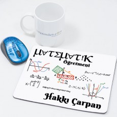 Matematik Öğretmenine Öğretmenler Günü Hediyesi Mousepad