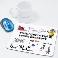 Fizik Öğretmenine Öğretmenler Günü Hediyesi Mousepad